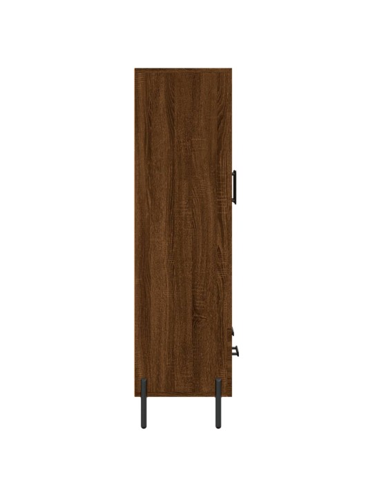 Augstais skapītis, ozolkoka, 69,5x31x115 cm, inženierijas koks