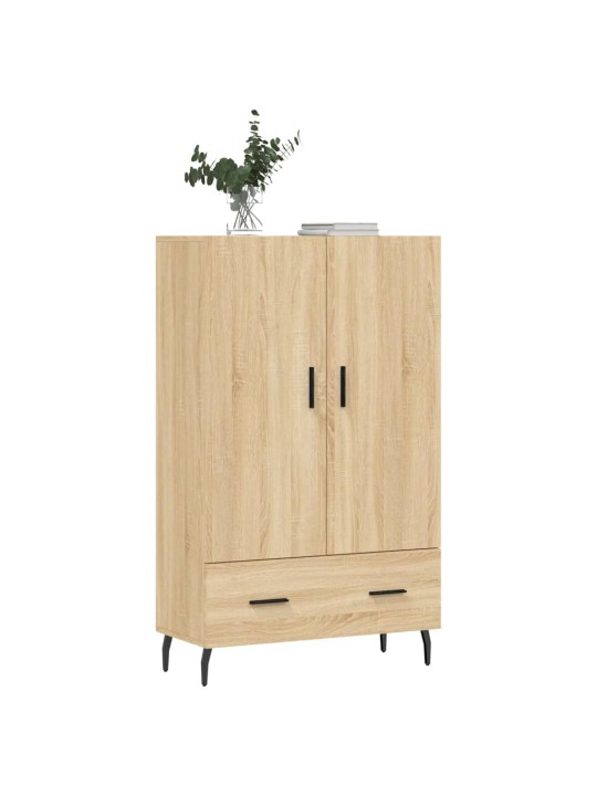 Augstais skapītis, koka krāsa, 69,5x31x115cm, inženierijas koks