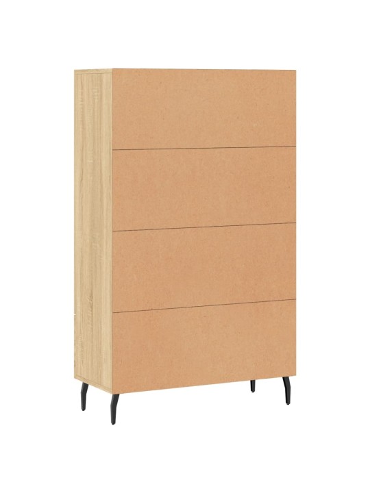 Augstais skapītis, koka krāsa, 69,5x31x115cm, inženierijas koks
