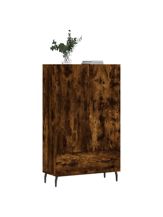 Augstais skapītis, ozolkoka, 69,5x31x115 cm, inženierijas koks