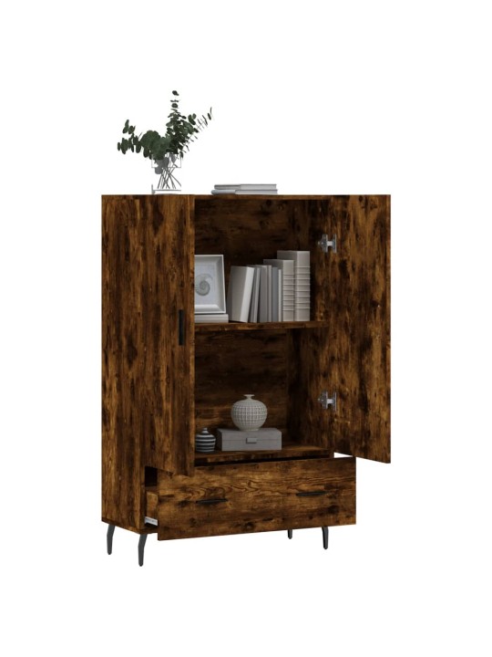Augstais skapītis, ozolkoka, 69,5x31x115 cm, inženierijas koks