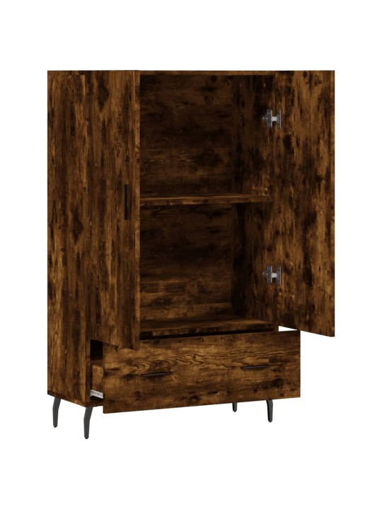 Augstais skapītis, ozolkoka, 69,5x31x115 cm, inženierijas koks