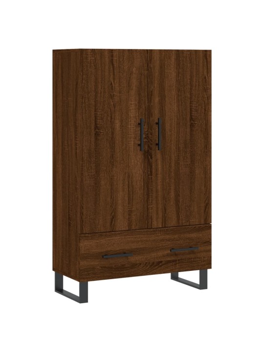 Augstais skapītis, ozolkoka, 69,5x31x115 cm, inženierijas koks