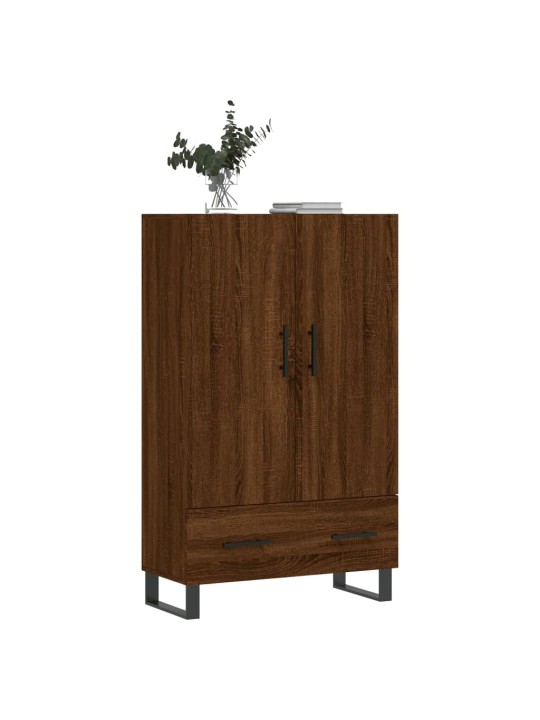 Augstais skapītis, ozolkoka, 69,5x31x115 cm, inženierijas koks