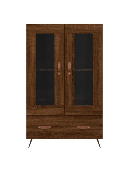Augstais skapītis, ozolkoka, 69,5x31x115 cm, inženierijas koks