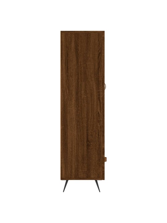 Augstais skapītis, ozolkoka, 69,5x31x115 cm, inženierijas koks