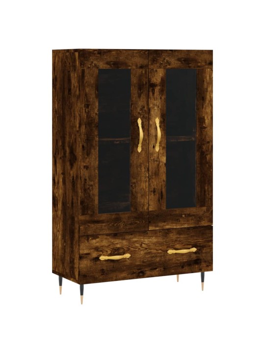 Augstais skapītis, ozolkoka, 69,5x31x115 cm, inženierijas koks