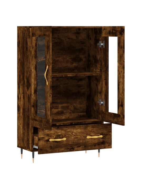 Augstais skapītis, ozolkoka, 69,5x31x115 cm, inženierijas koks
