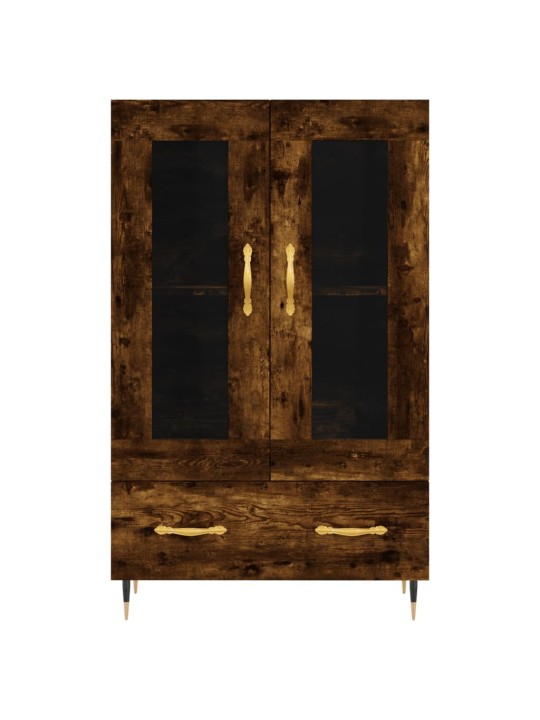 Augstais skapītis, ozolkoka, 69,5x31x115 cm, inženierijas koks