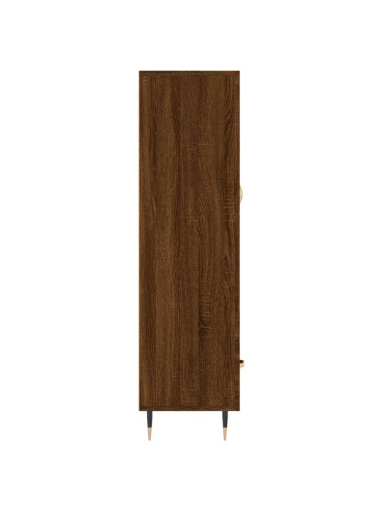 Augstais skapītis, ozolkoka, 69,5x31x115 cm, inženierijas koks