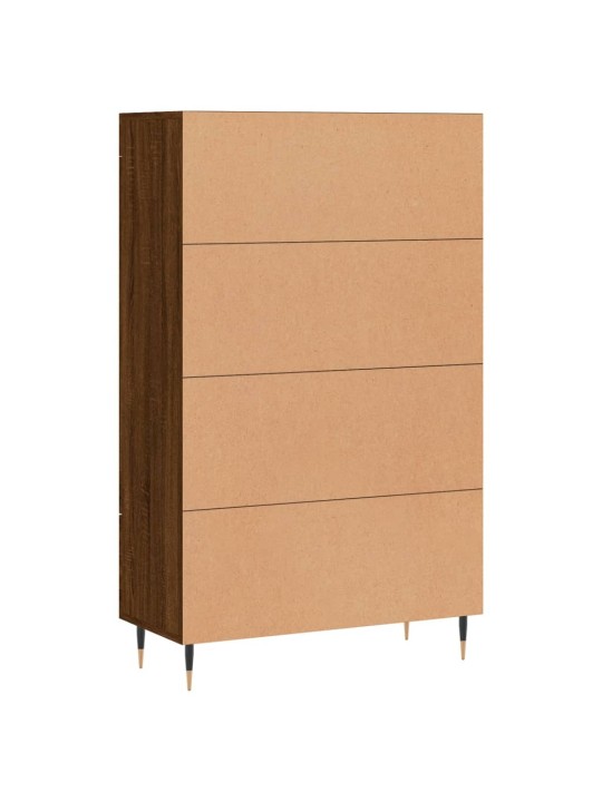 Augstais skapītis, ozolkoka, 69,5x31x115 cm, inženierijas koks