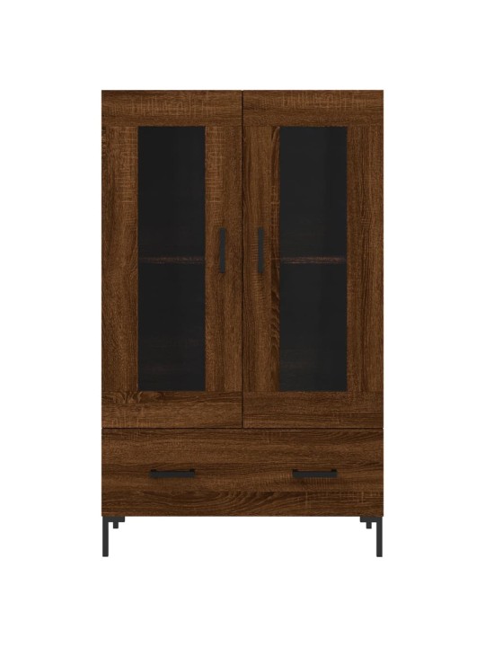Augstais skapītis, ozolkoka, 69,5x31x115 cm, inženierijas koks