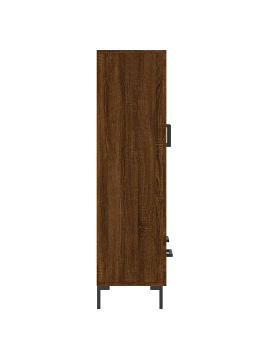 Augstais skapītis, ozolkoka, 69,5x31x115 cm, inženierijas koks