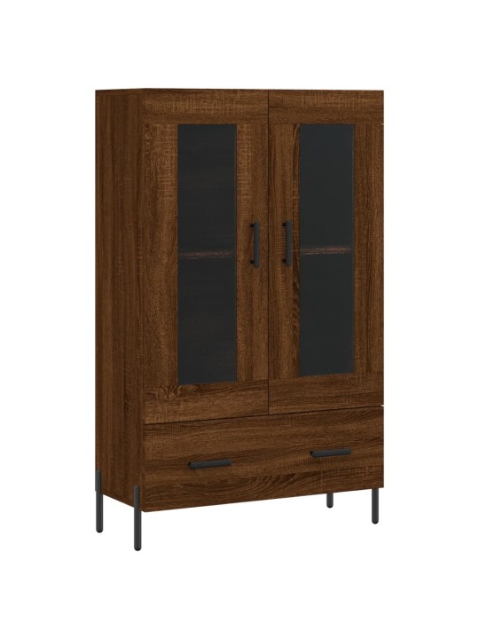 Augstais skapītis, ozolkoka, 69,5x31x115 cm, inženierijas koks