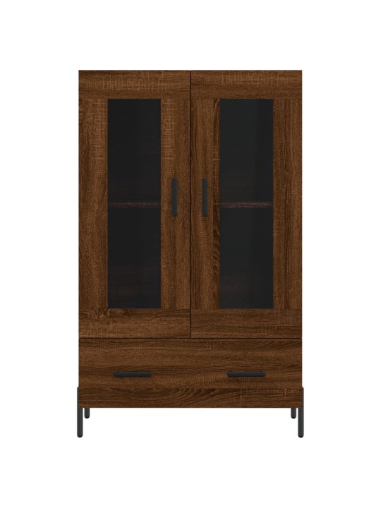 Augstais skapītis, ozolkoka, 69,5x31x115 cm, inženierijas koks