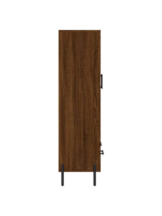 Augstais skapītis, ozolkoka, 69,5x31x115 cm, inženierijas koks