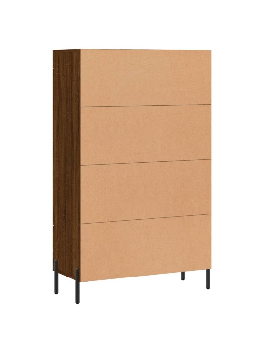 Augstais skapītis, ozolkoka, 69,5x31x115 cm, inženierijas koks