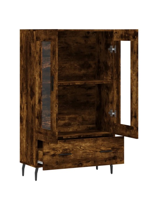 Augstais skapītis, ozolkoka, 69,5x31x115 cm, inženierijas koks