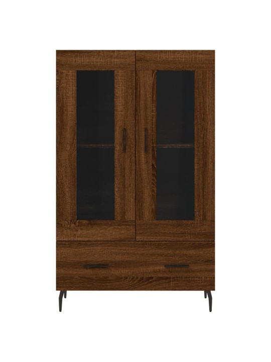 Augstais skapītis, ozolkoka, 69,5x31x115 cm, inženierijas koks