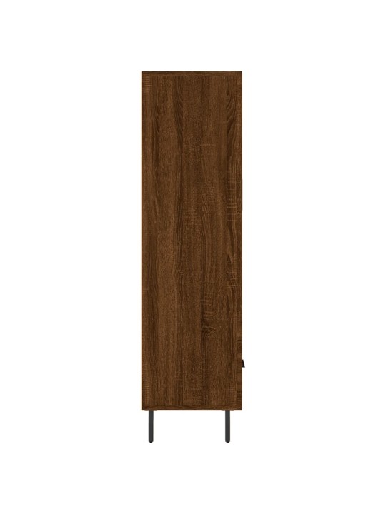 Augstais skapītis, ozolkoka, 69,5x31x115 cm, inženierijas koks