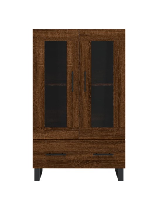 Augstais skapītis, ozolkoka, 69,5x31x115 cm, inženierijas koks