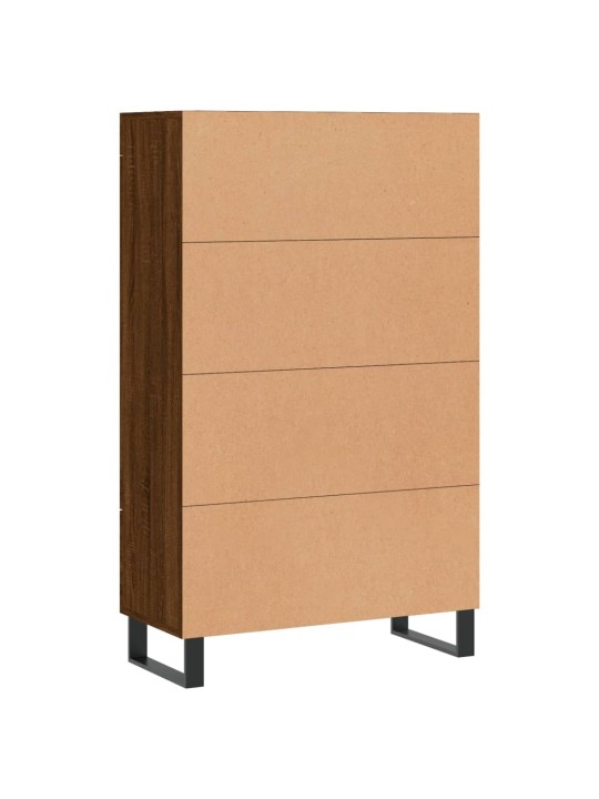 Augstais skapītis, ozolkoka, 69,5x31x115 cm, inženierijas koks
