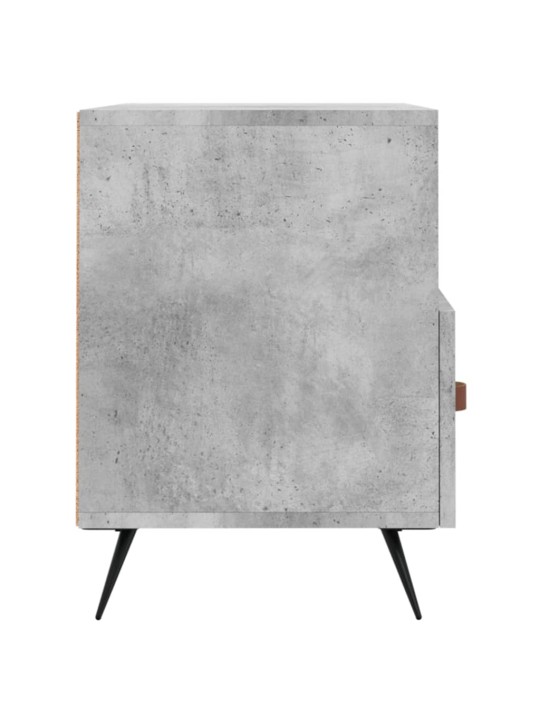 Tv skapītis, betona pelēks, 80x36x50 cm, inženierijas koks