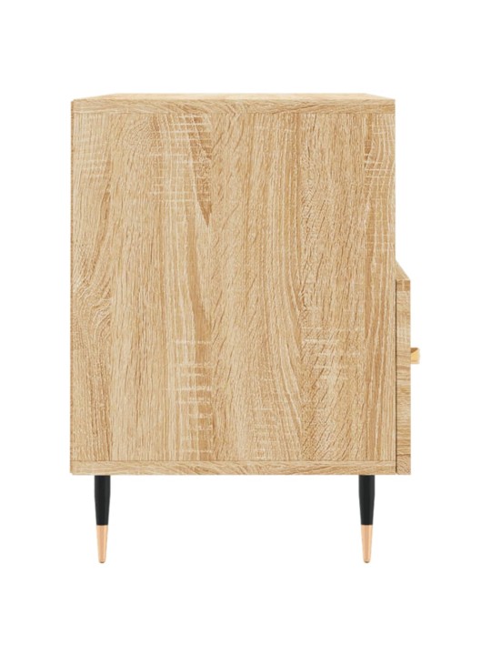 Tv skapītis, ozolkoka krāsa, 80x36x50 cm, inženierijas koks