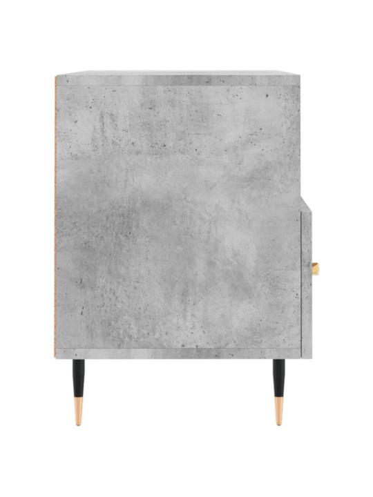 Tv skapītis, betona pelēks, 80x36x50 cm, inženierijas koks