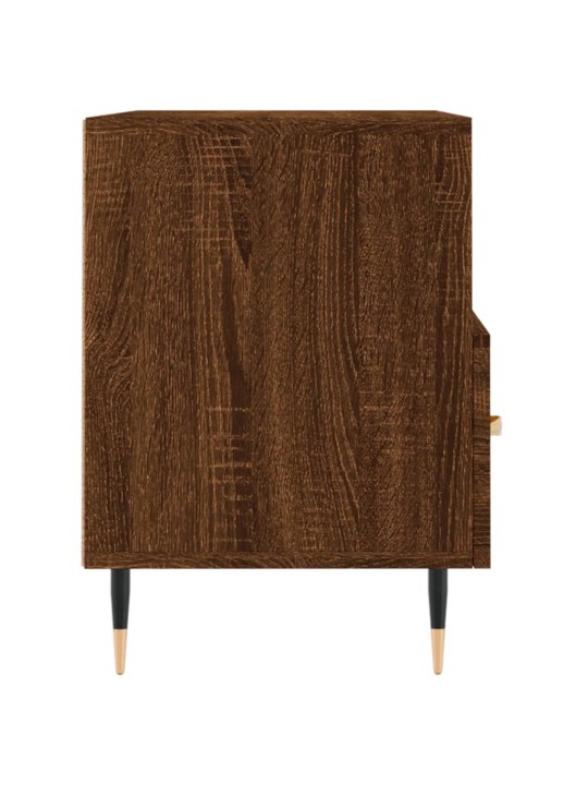 Tv skapītis, ozolkoka krāsa, 80x36x50 cm, inženierijas koks