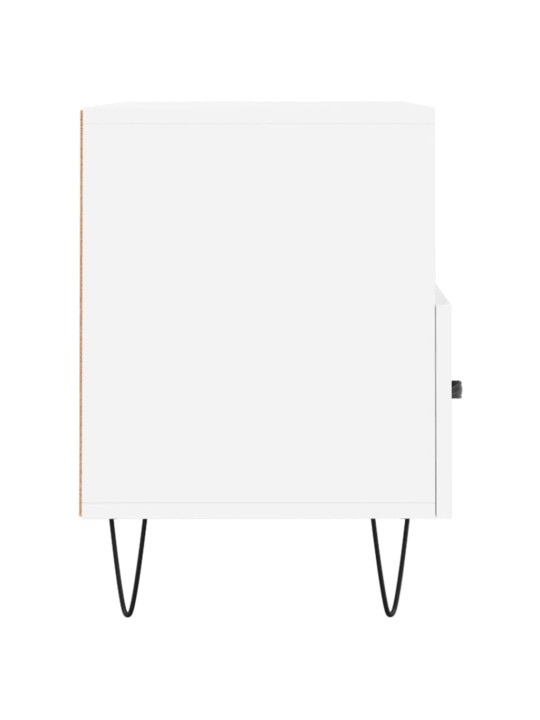 Tv skapītis, balts, 80x36x50 cm, inženierijas koks