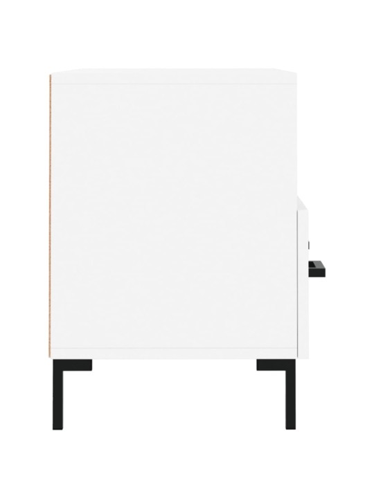 Tv skapītis, balts, 80x36x50 cm, inženierijas koks