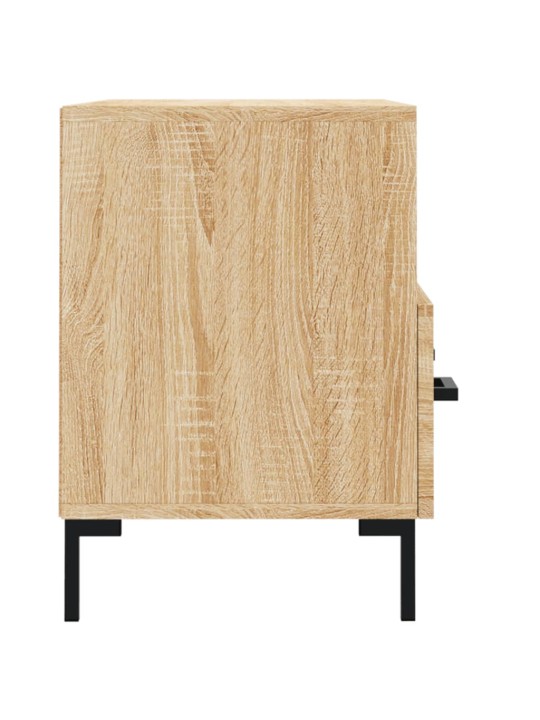 Tv skapītis, ozolkoka krāsa, 80x36x50 cm, inženierijas koks