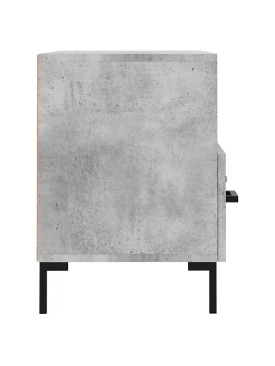 Tv skapītis, betona pelēks, 80x36x50 cm, inženierijas koks