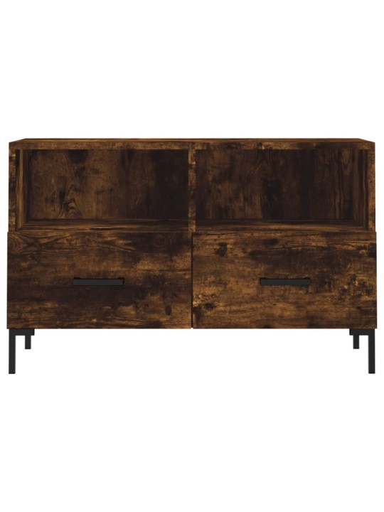 Tv skapītis, ozolkoka krāsa, 80x36x50 cm, inženierijas koks