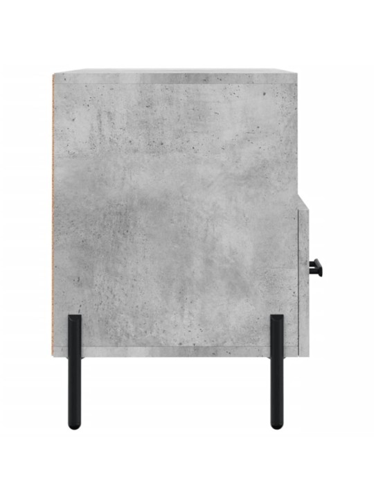 Tv skapītis, betona pelēks, 80x36x50 cm, inženierijas koks