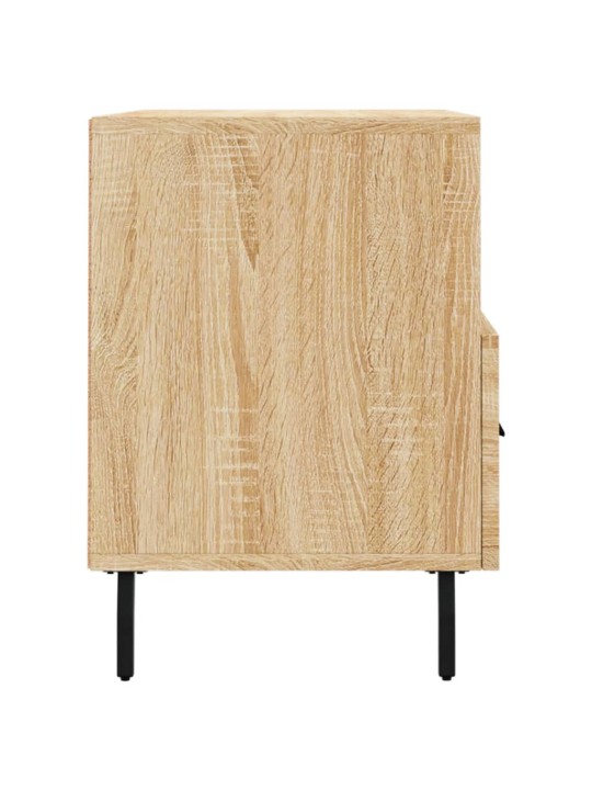 Tv skapītis, ozolkoka krāsa, 80x36x50 cm, inženierijas koks