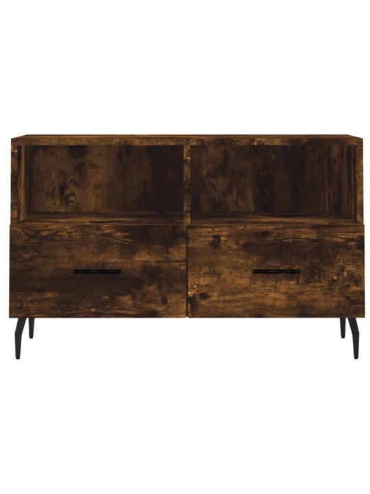 Tv skapītis, ozolkoka krāsa, 80x36x50 cm, inženierijas koks