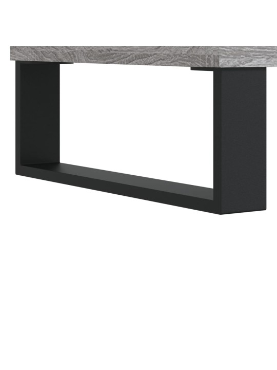 Tv skapītis, pelēka ozolkoka, 80x36x50 cm, inženierijas koks