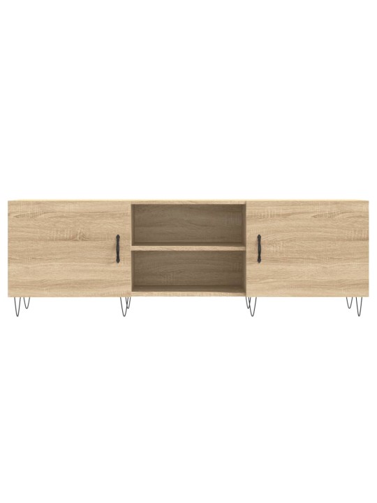 Tv skapītis, ozolkoka krāsa, 150x30x50 cm, inženierijas koks