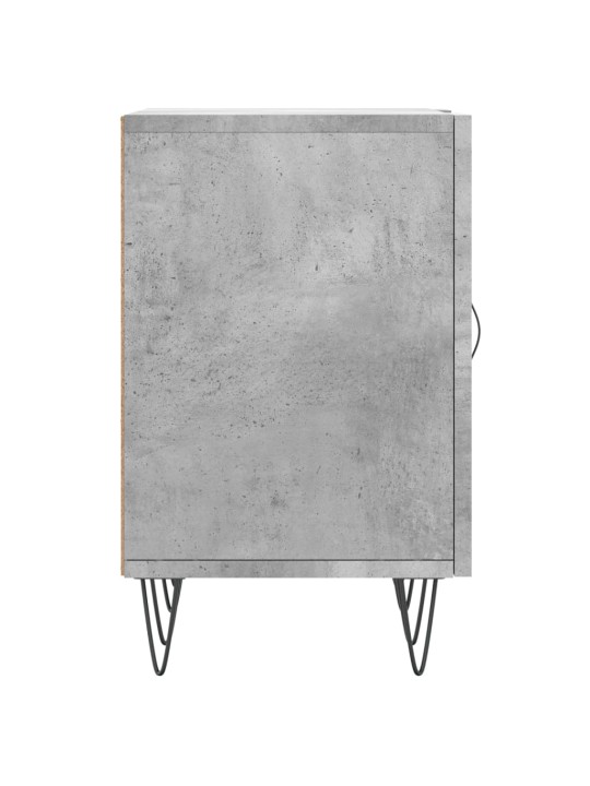 Tv skapītis, betona pelēks, 150x30x50 cm, inženierijas koks