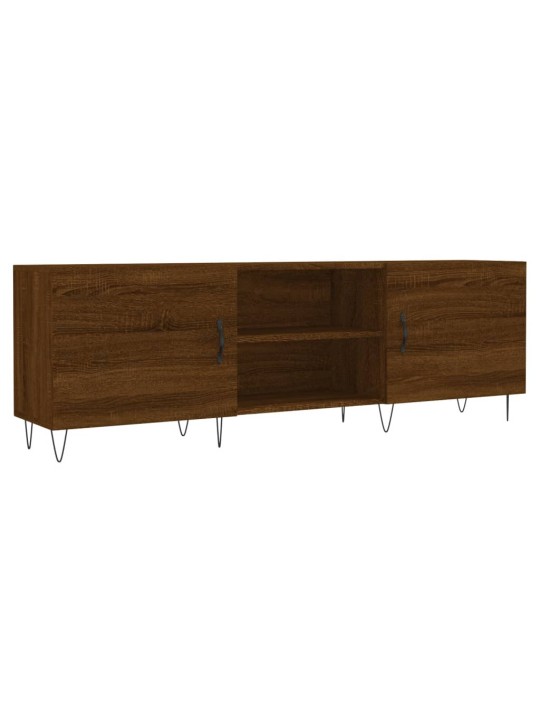 Tv skapītis, ozolkoka krāsa, 150x30x50 cm, inženierijas koks