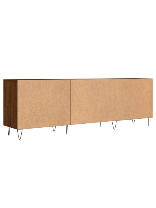 Tv skapītis, ozolkoka krāsa, 150x30x50 cm, inženierijas koks