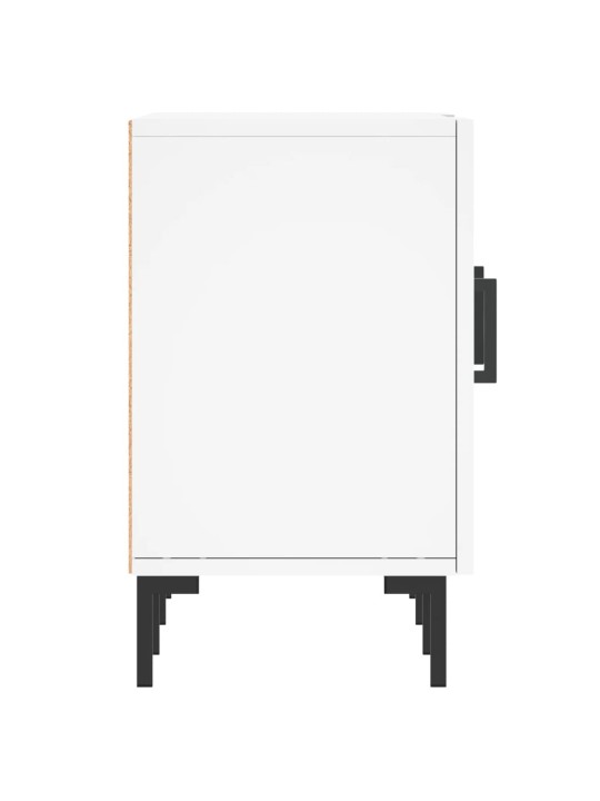 Tv skapītis, balts, 150x30x50 cm, inženierijas koks