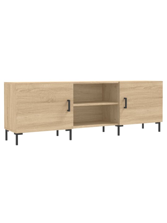 Tv skapītis, ozolkoka krāsa, 150x30x50 cm, inženierijas koks