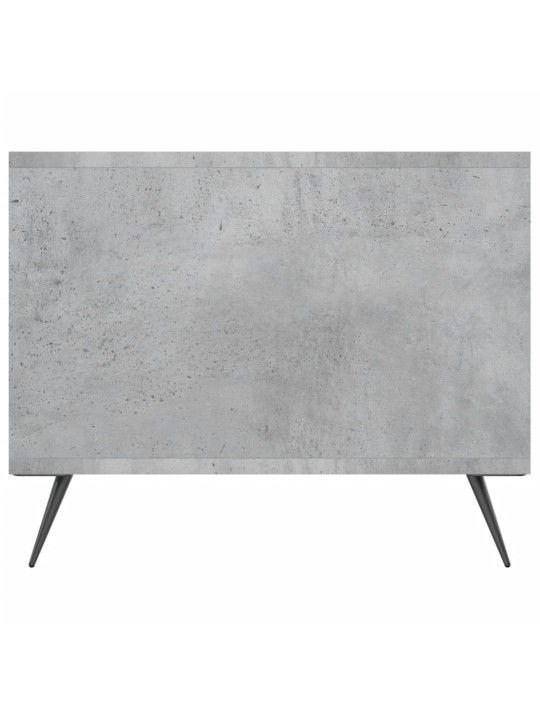 Kafijas galdiņš, betona pelēks, 102x50x40 cm, inženierijas koks