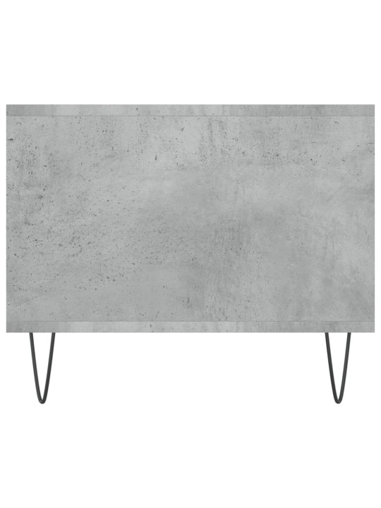 Kafijas galdiņš, betona pelēks, 102x50x40 cm, inženierijas koks