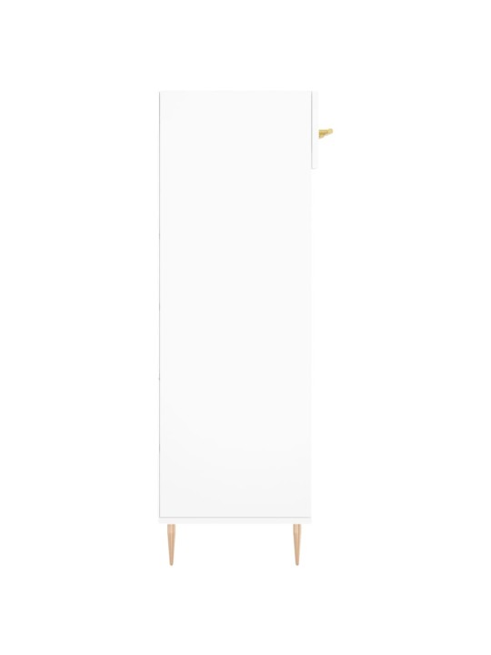 Apavu skapītis, balts, 60x35x105 cm, inženierijas koks