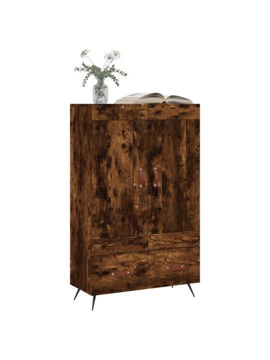 Augstais skapītis, ozolkoka, 69,5x31x115 cm, inženierijas koks