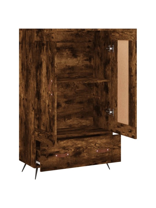 Augstais skapītis, ozolkoka, 69,5x31x115 cm, inženierijas koks